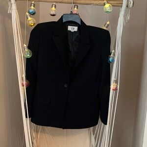 Le Suit Elegant Black Women's Blazer 10P.